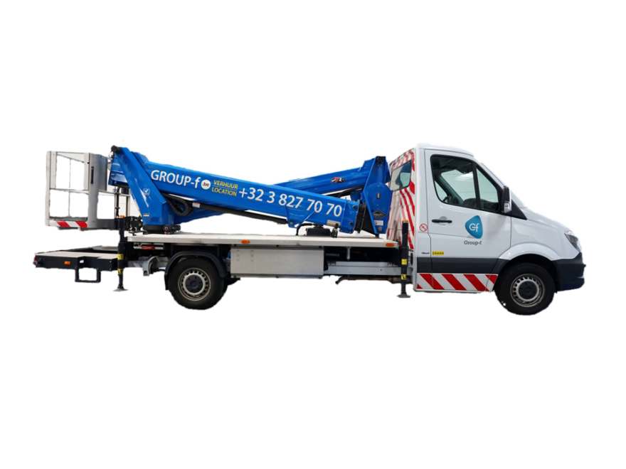 Aerial work platform on delivery van 24m VTX