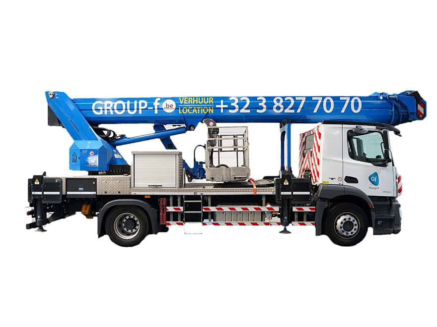 Truck mounted aerial work platform 40m