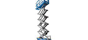 Scissor lift 12m with outriggers